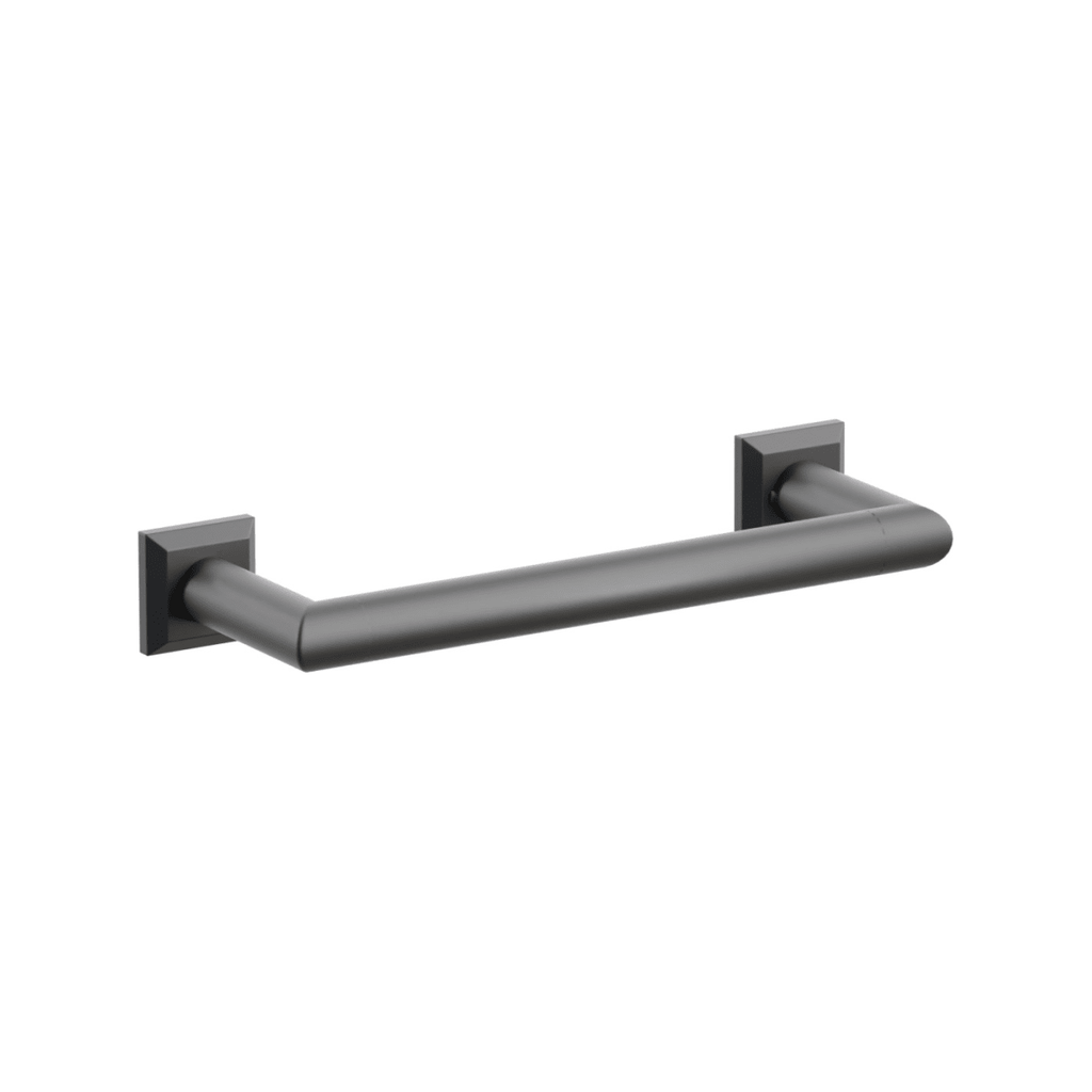 Modern Tubular Brass Towel Bar 12" | Bath Hardware | Emtek - Light House Co.