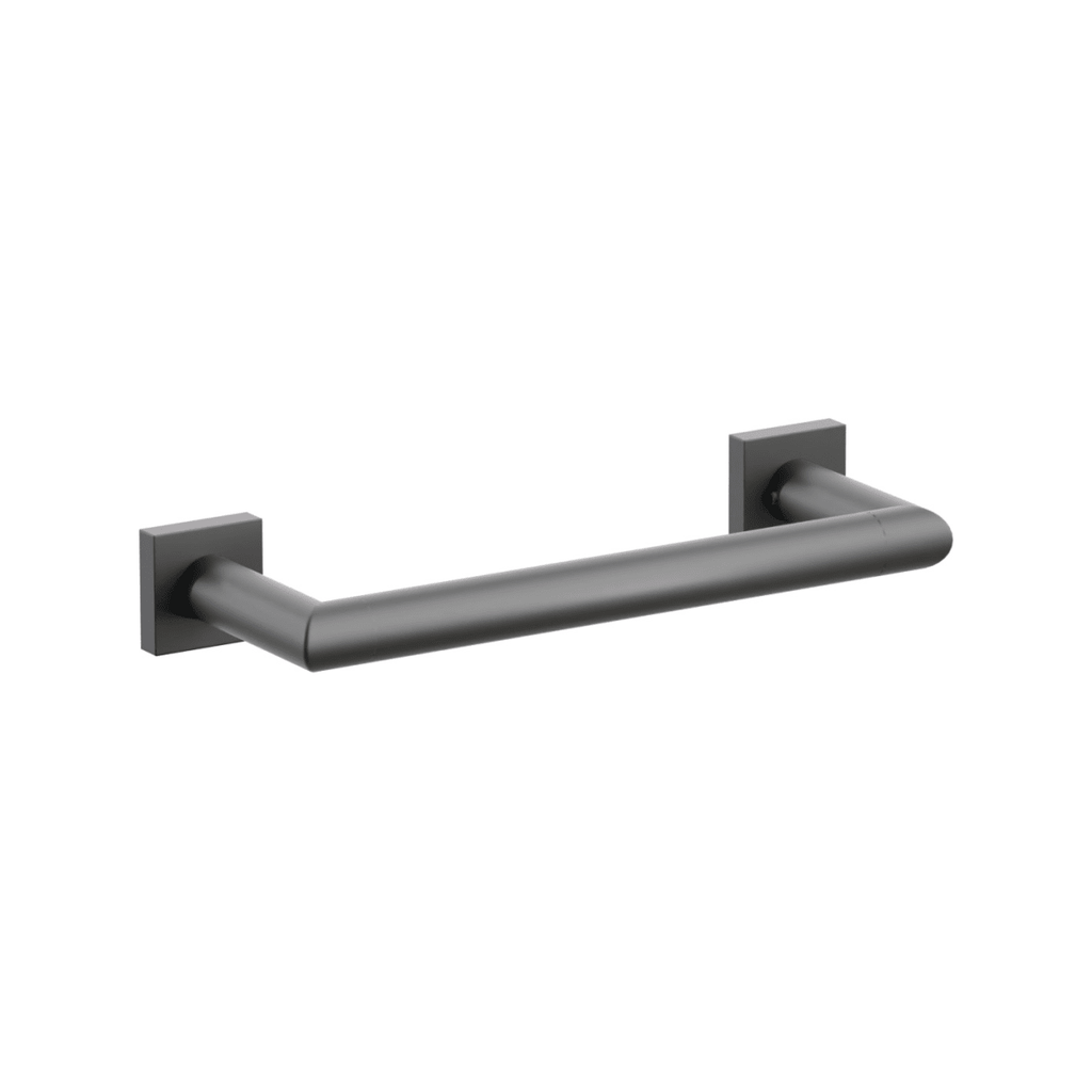 Modern Tubular Brass Towel Bar 12" | Bath Hardware | Emtek - Light House Co.