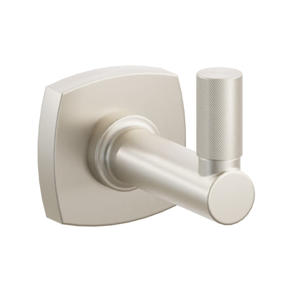 Select Round Stem with Knurled Tip Single Hook | Bath Hardware | Emtek - Light House Co.