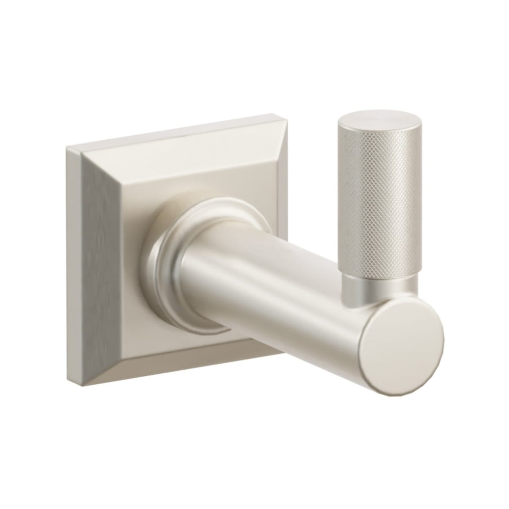 Select Round Stem with Knurled Tip Single Hook | Bath Hardware | Emtek - Light House Co.