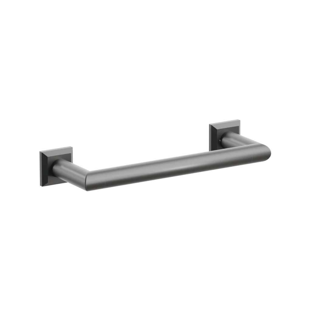Modern Tubular Brass Towel Bar 12" | Bath Hardware | Emtek - Light House Co.