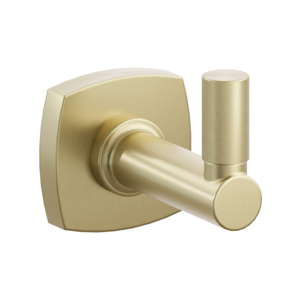 Select Round Stem with Knurled Tip Single Hook | Bath Hardware | Emtek - Light House Co.