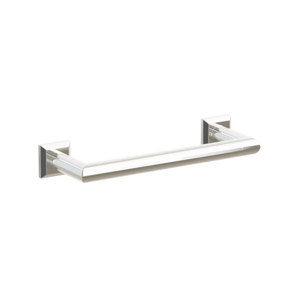 Modern Tubular Brass Towel Bar 12" | Bath Hardware | Emtek - Light House Co.