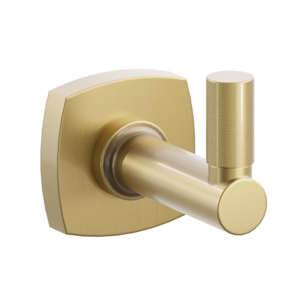 Select Round Stem with Knurled Tip Single Hook | Bath Hardware | Emtek - Light House Co.