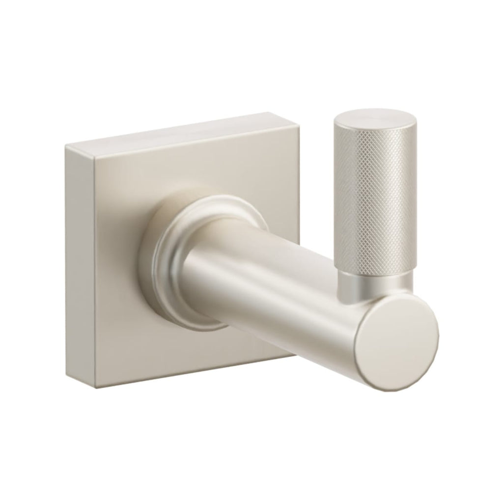 Select Round Stem with Knurled Tip Single Hook | Bath Hardware | Emtek - Light House Co.