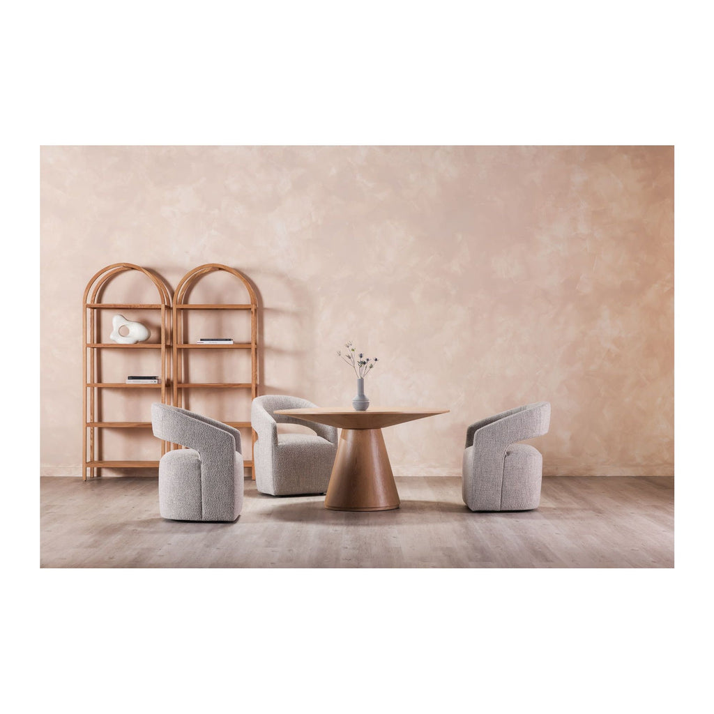 Barrow Rolling Dining Chair - Light House Co.