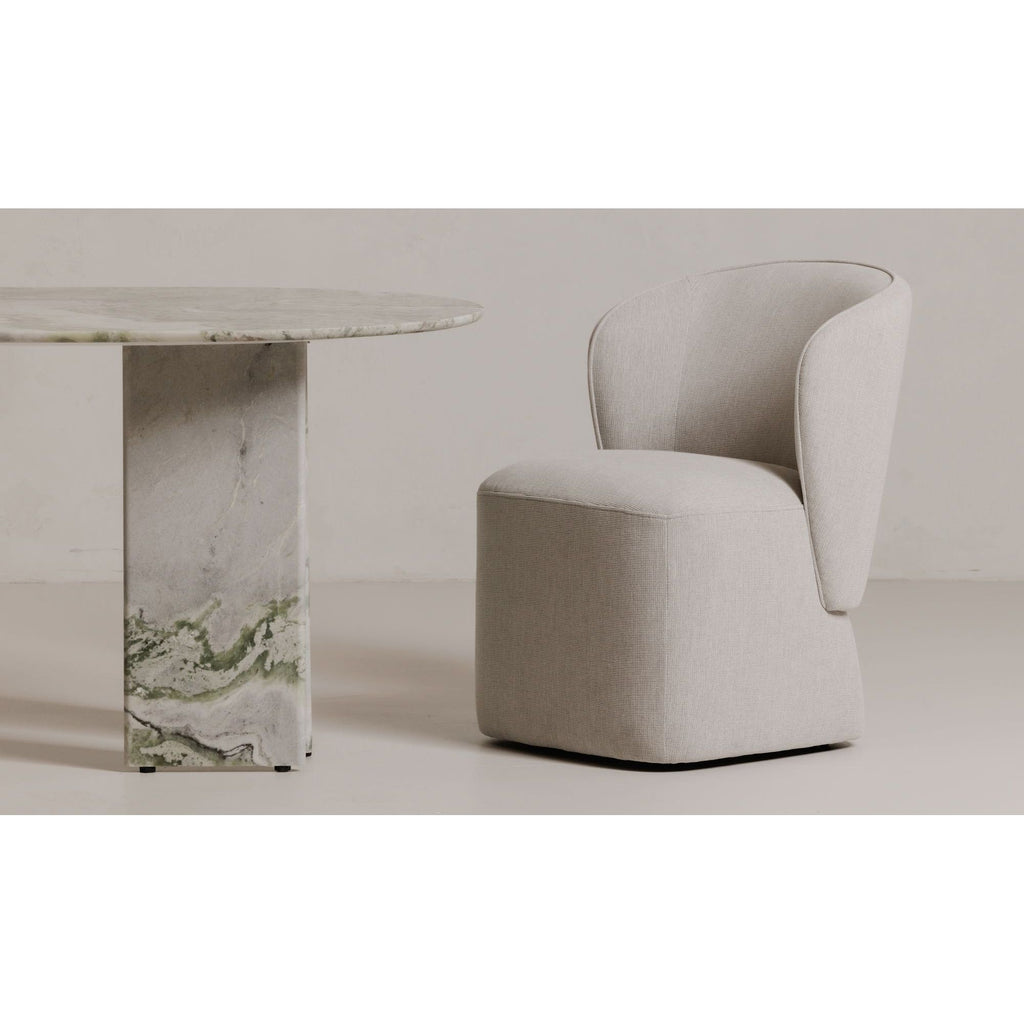 Larson Rolling Dining Chair - Light House Co.