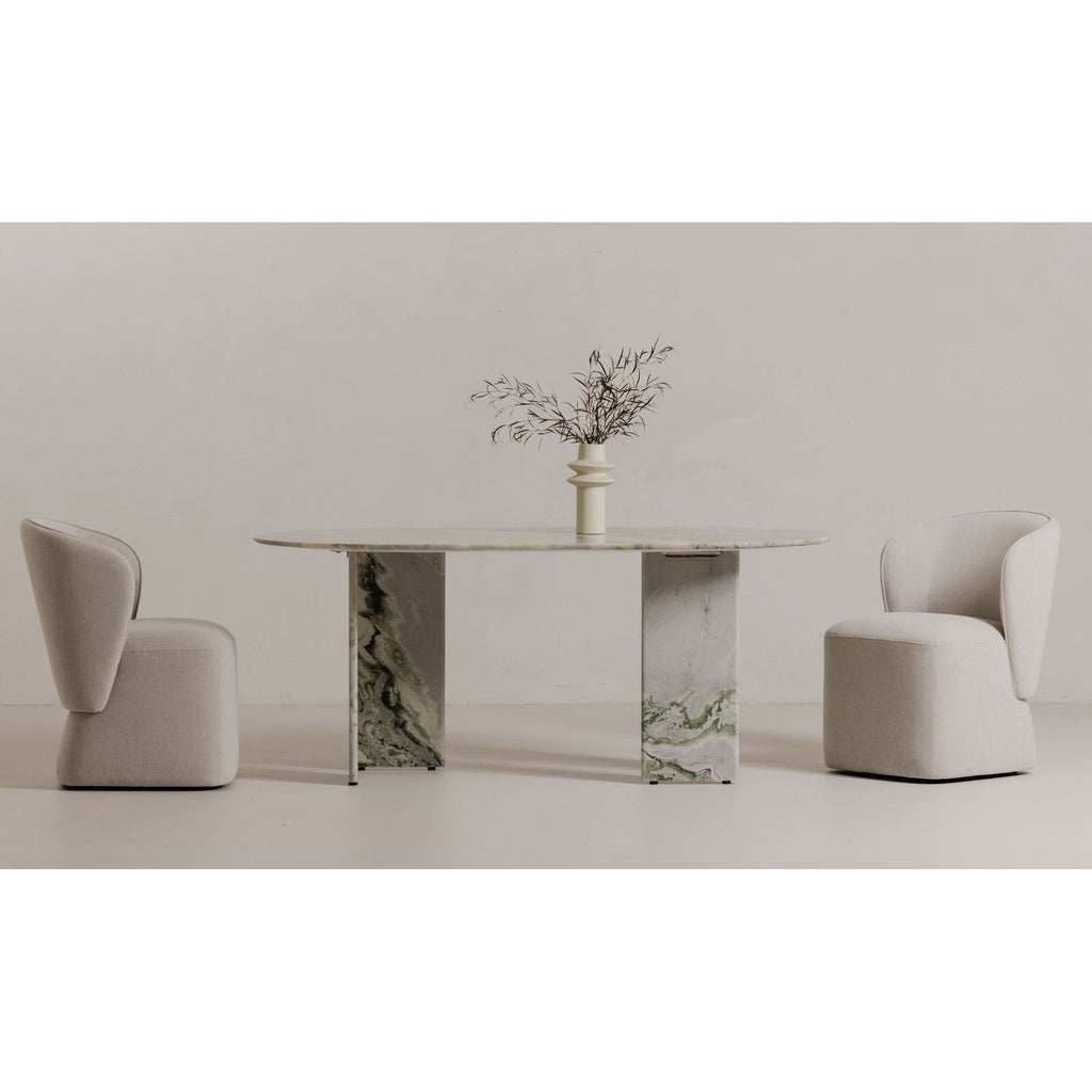 Larson Rolling Dining Chair - Light House Co.