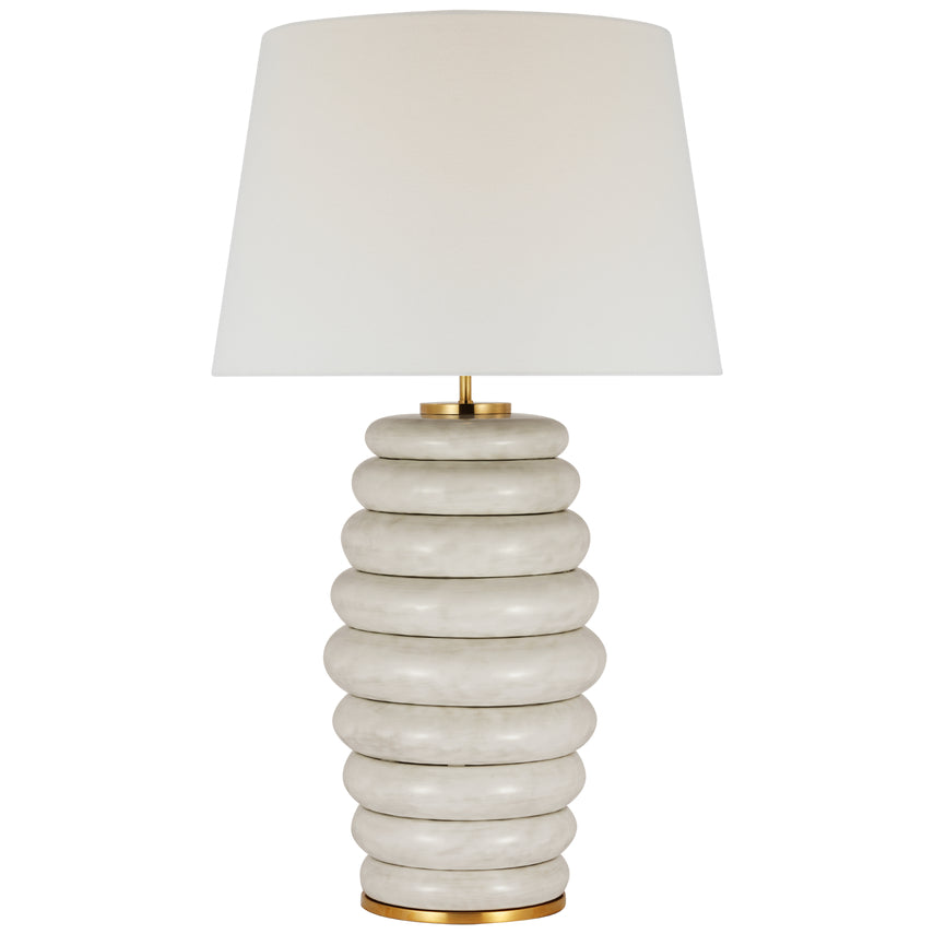 Phoebe Stacked Cordless Table Lamp - Light House Co.