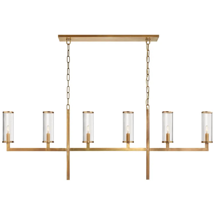 Liaison Large Linear Chandelier - Light House Co.