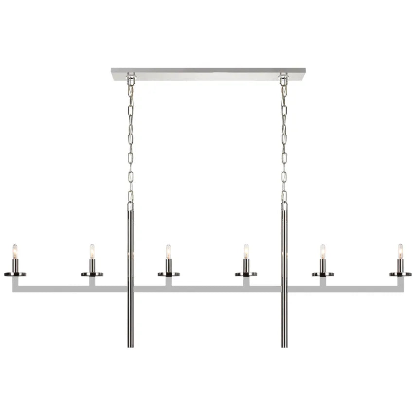 Liaison Large Linear Chandelier - Light House Co.