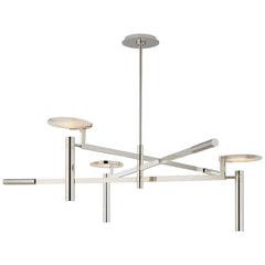 Polished Nickel With Alabaster