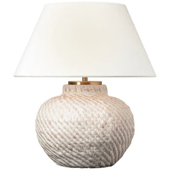 Plaster White Rattan