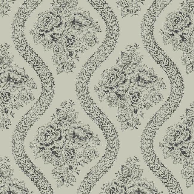 Coverlet Floral Wallpaper | Wallpaper | York Wallcoverings - Light House Co.