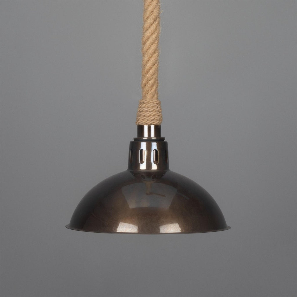Tahiti Jute Rope Outdoor Pendant (IP65) / Clear - Light House Co.