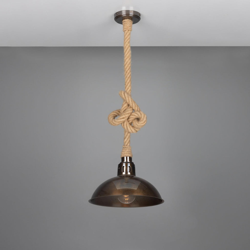 Tahiti Jute Rope Outdoor Pendant (IP65) / Clear - Light House Co.