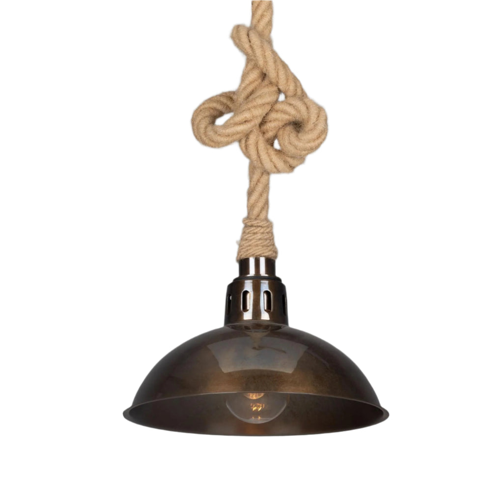 Tahiti Jute Rope Outdoor Pendant (IP65) / Clear - Light House Co.
