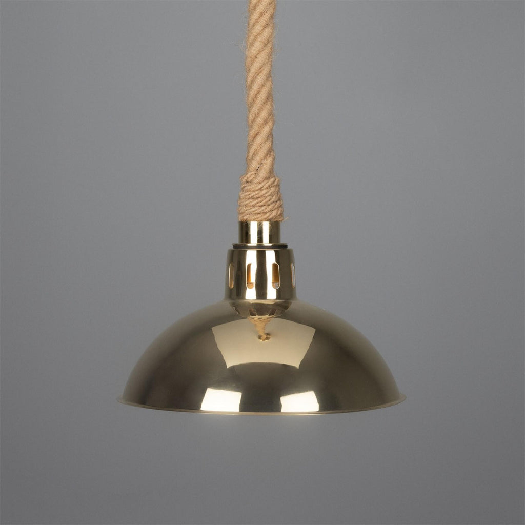 Tahiti Jute Rope Outdoor Pendant (IP65) / Clear - Light House Co.