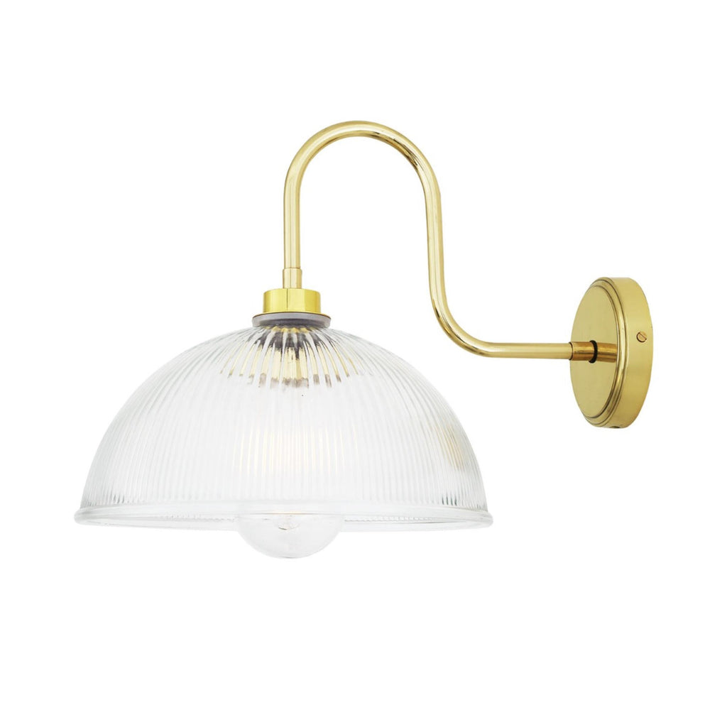 Maris Outdoor Swan Neck Wall Sconce (IP65) - Light House Co.