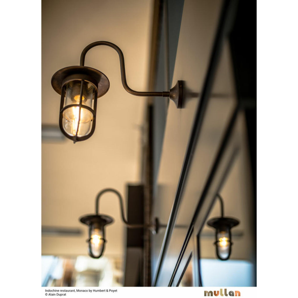Fabo Well Glass Sconce (IP65) | Clear - Light House Co.