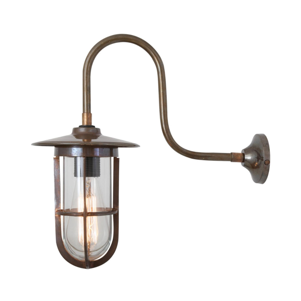 Fabo Well Glass Sconce (IP65) | Clear - Light House Co.