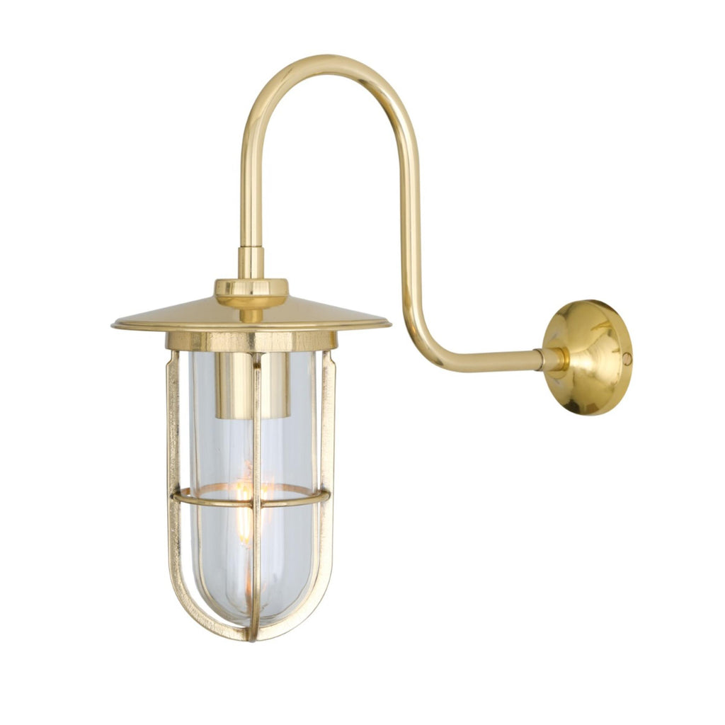 Fabo Well Glass Sconce (IP65) | Clear - Light House Co.