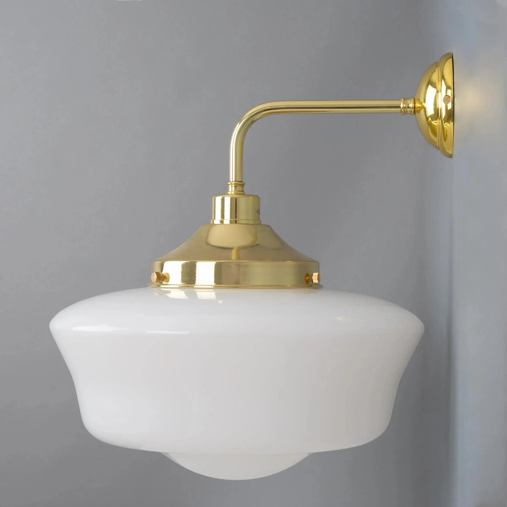 Schoolhouse Vintage Wall Sconce 13.8" - Light House Co.