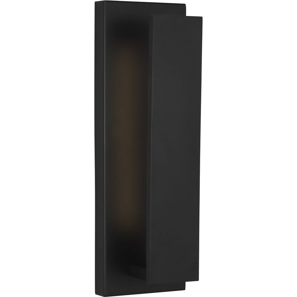 Nate LED Outdoor Wall Sconce - Medium - Black | Open Box - Light House Co.