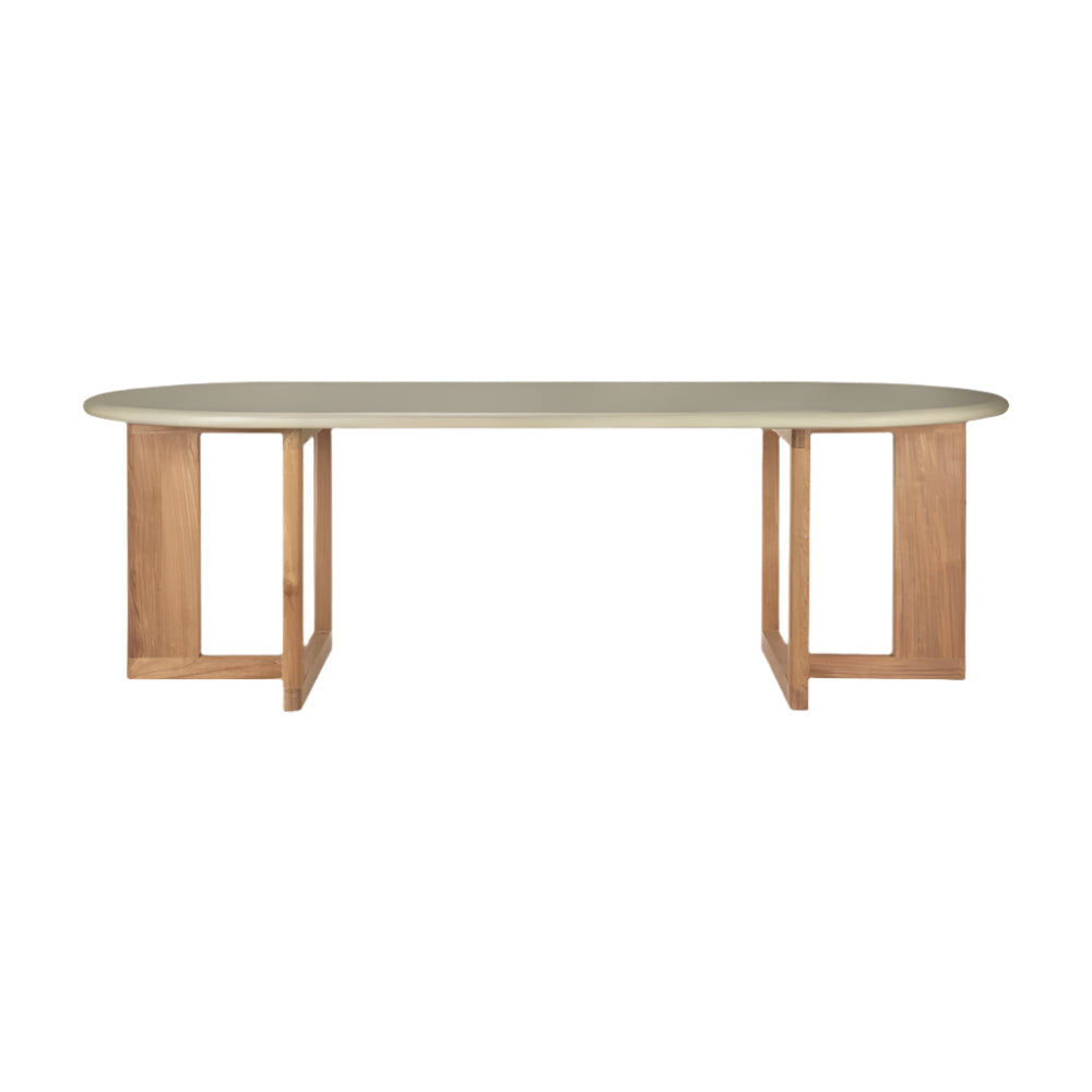 Trestle Outdoor Dining Table - Light House Co.