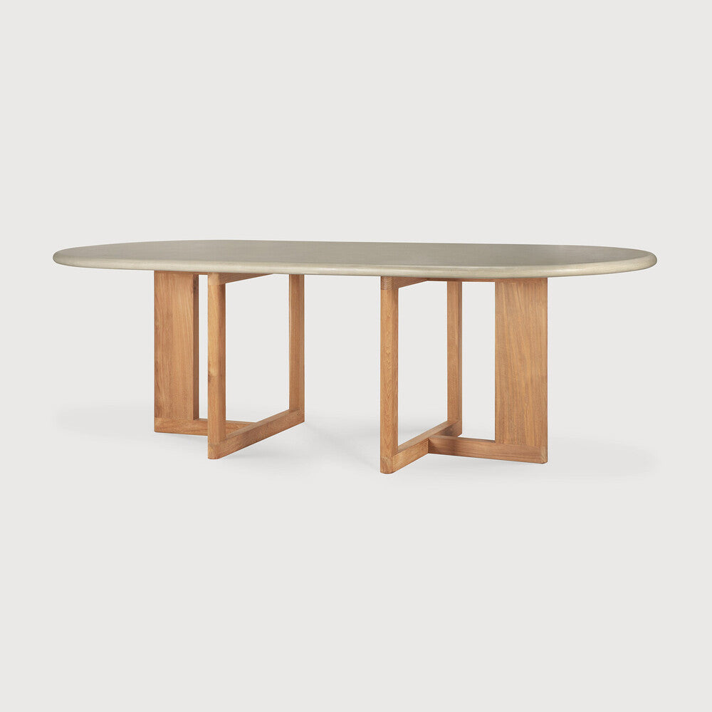 Trestle Outdoor Dining Table - Light House Co.