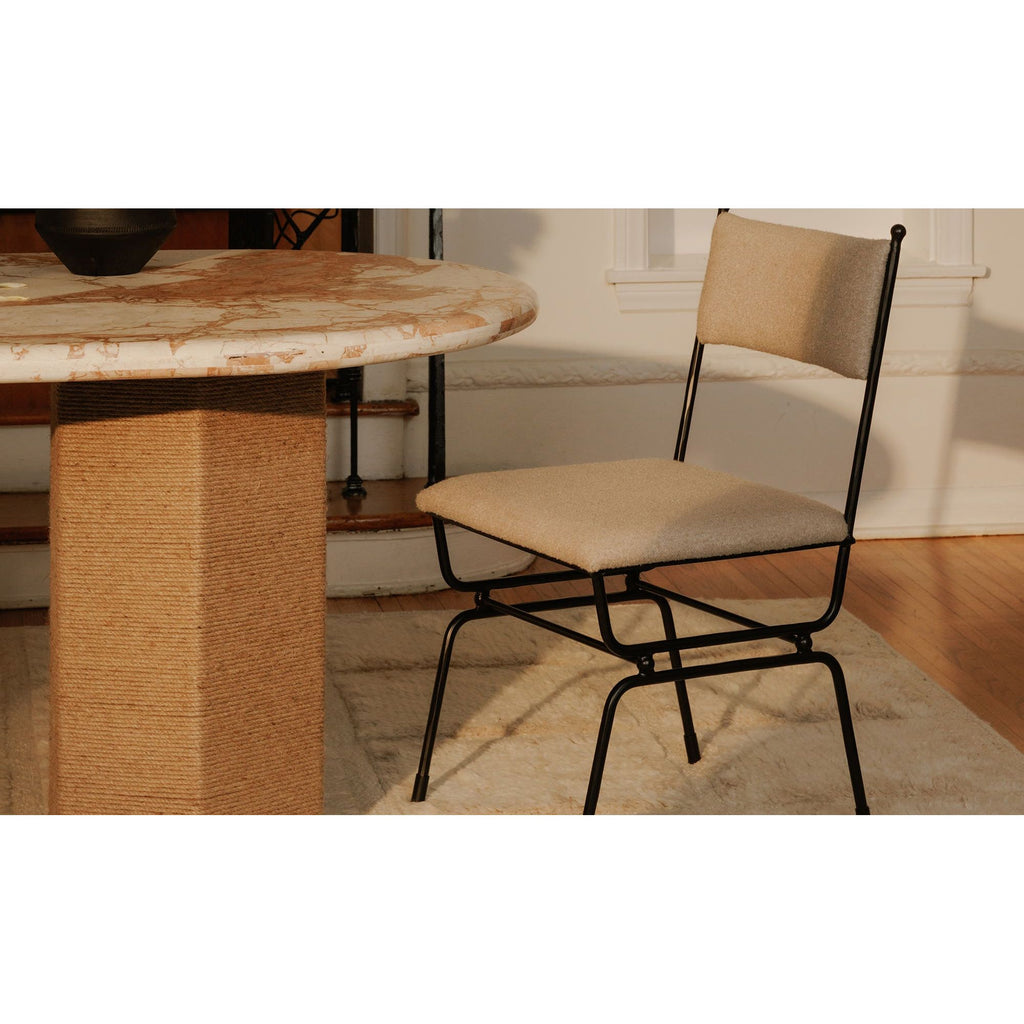 Posta Beige Dining Chair - Light House Co.