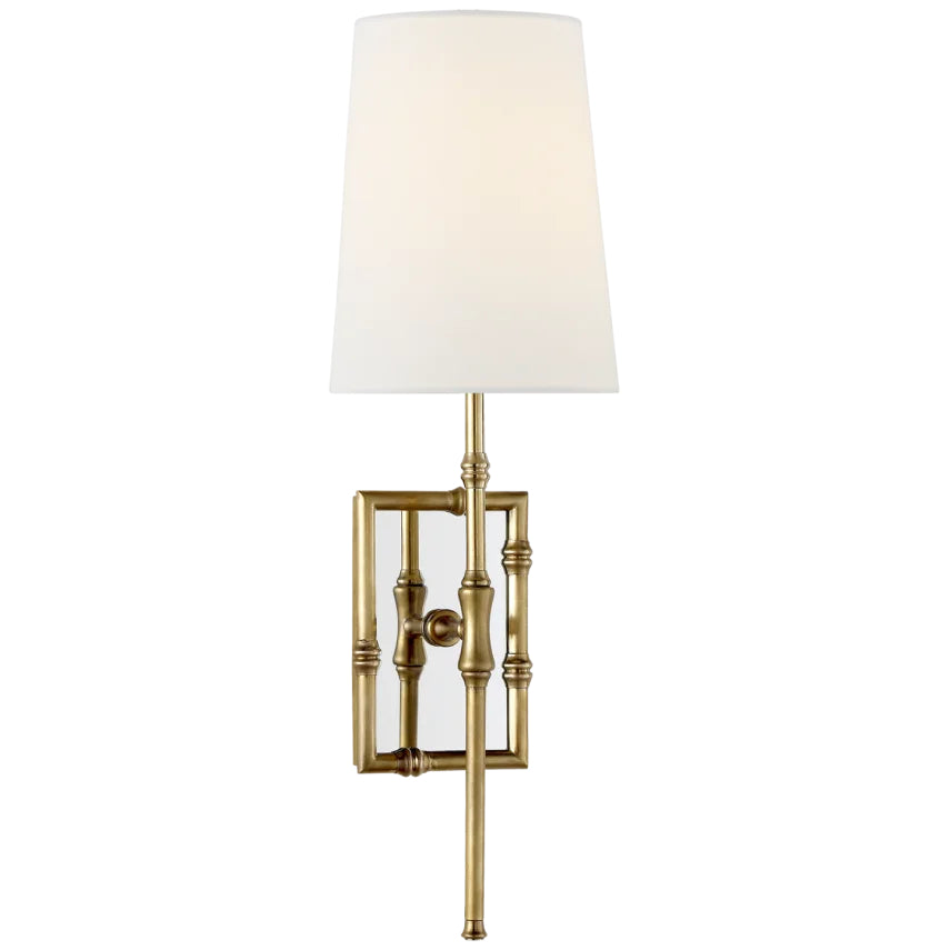 Grenol Single Modern Bamboo Sconce - Light House Co.