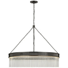 Large / Bronze with Crystal Rods