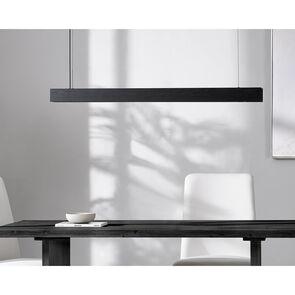 Taya 1 Light 48 inch Matte Black Linear Pendant Ceiling Light - Light House Co.
