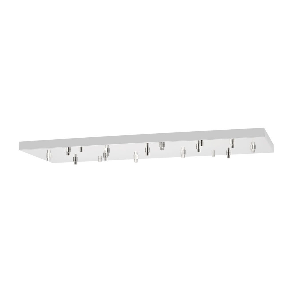 54" Rectangular Multiport Canopy | Light Canopies | Visual Comfort Modern - Light House Co.