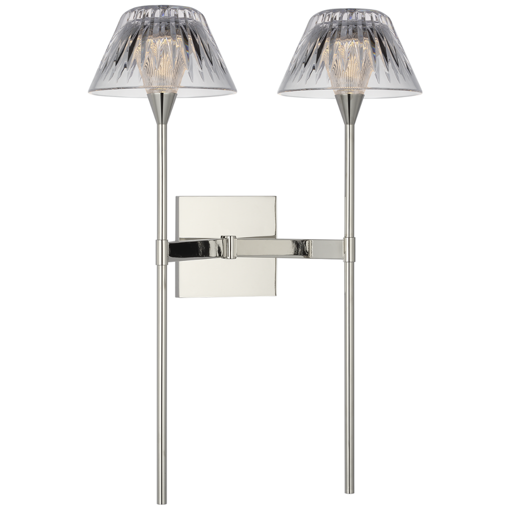 Blaze 19" 2 Light Tail Sconce | LED Wall Sconce | Visual Comfort Signature - Light House Co.