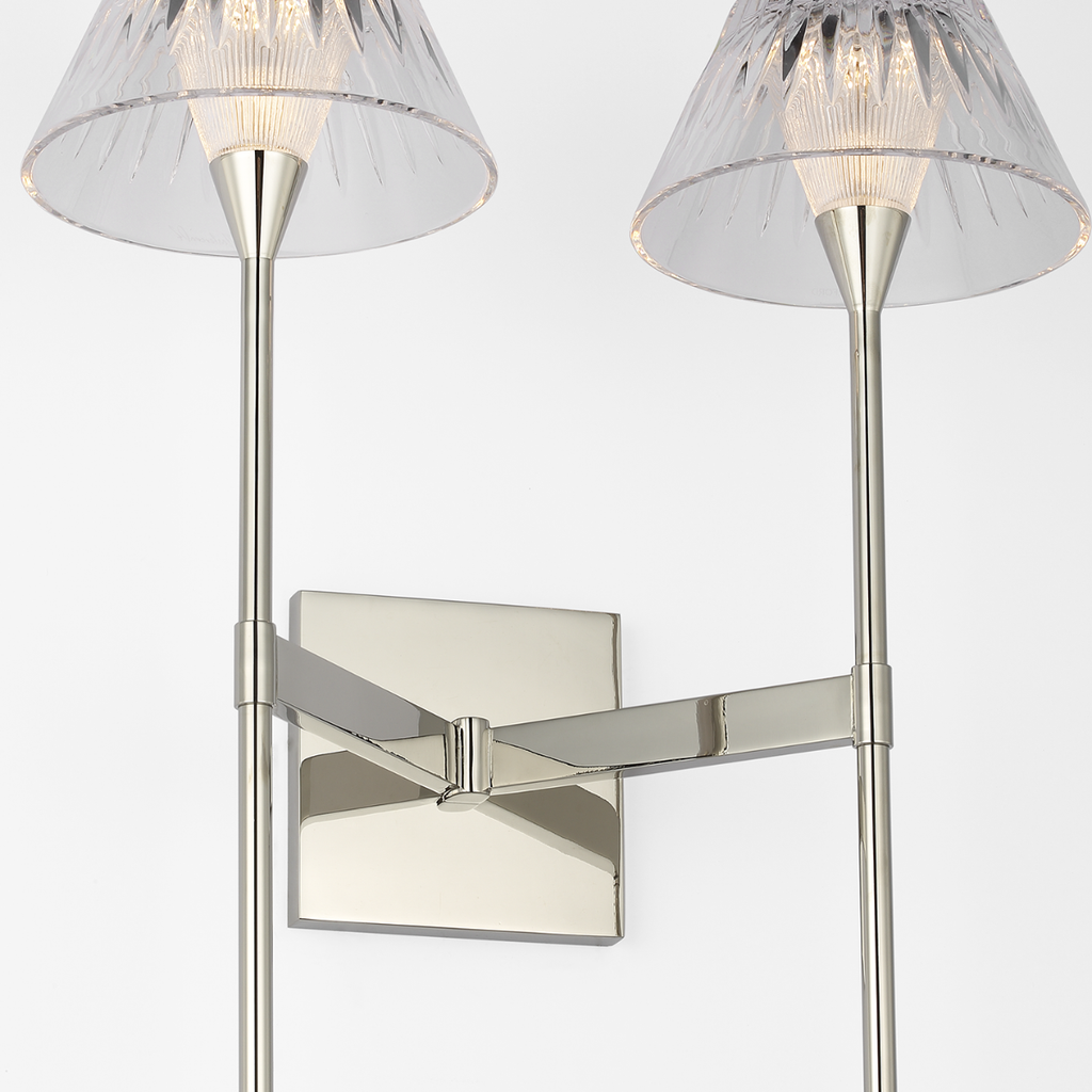 Blaze 19" 2 Light Tail Sconce | LED Wall Sconce | Visual Comfort Signature - Light House Co.