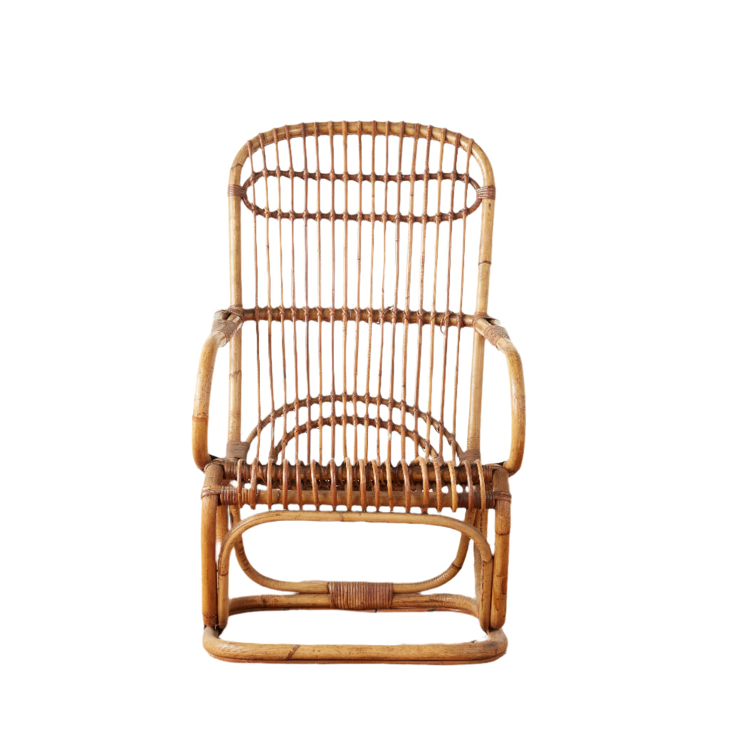 Vintage High Back Chair - Light House Co.