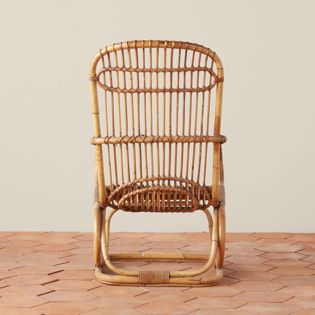 Vintage High Back Chair - Light House Co.