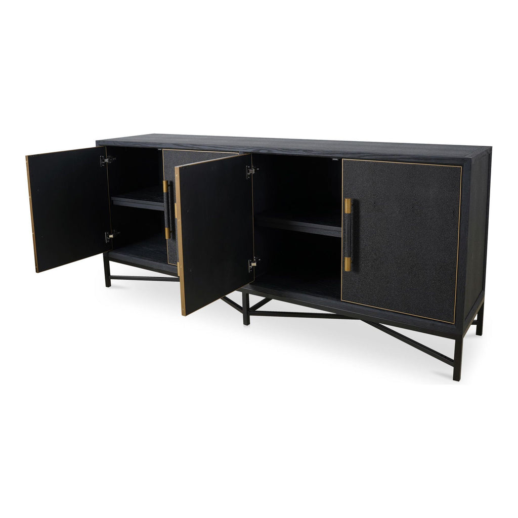 Mako Black Sideboard - Light House Co.
