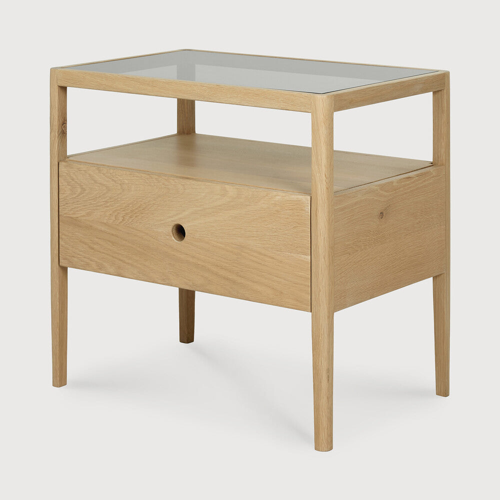 Spindle Bedside Table - Light House Co.