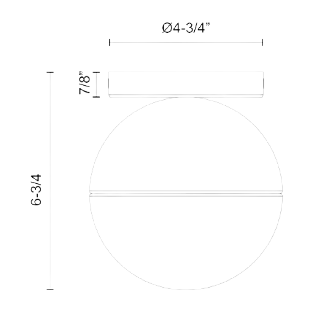 Monae Flush Mount - Light House Co.