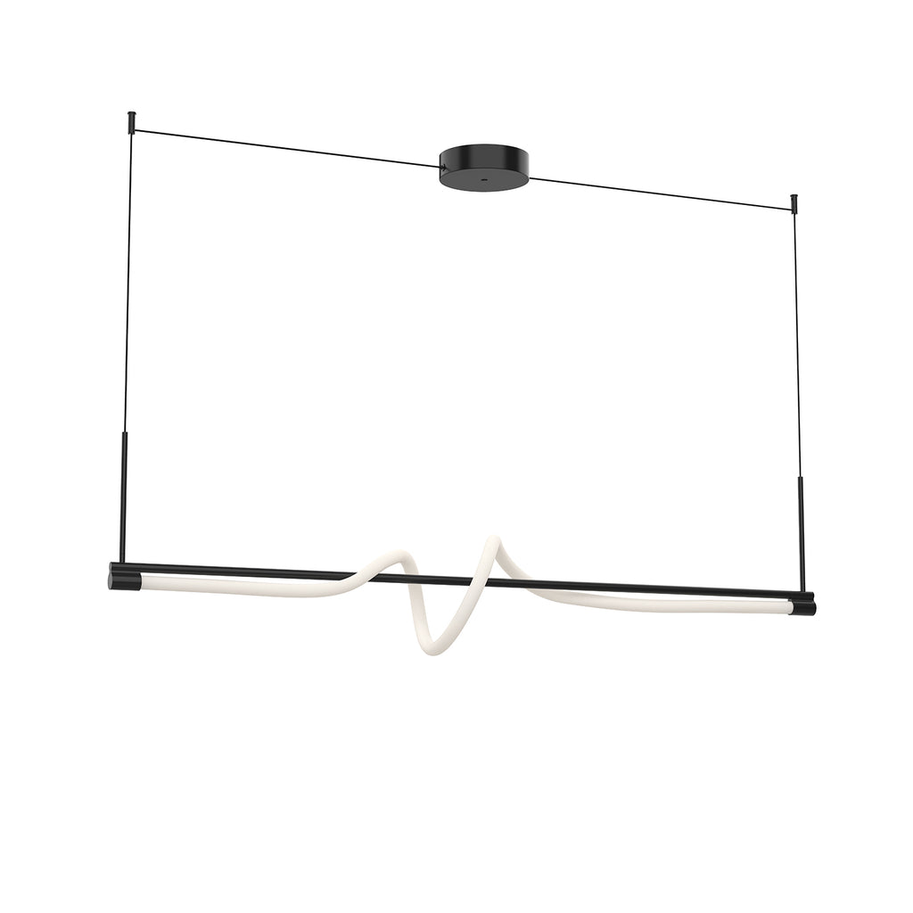Cursive Linear Chandelier - Light House Co.