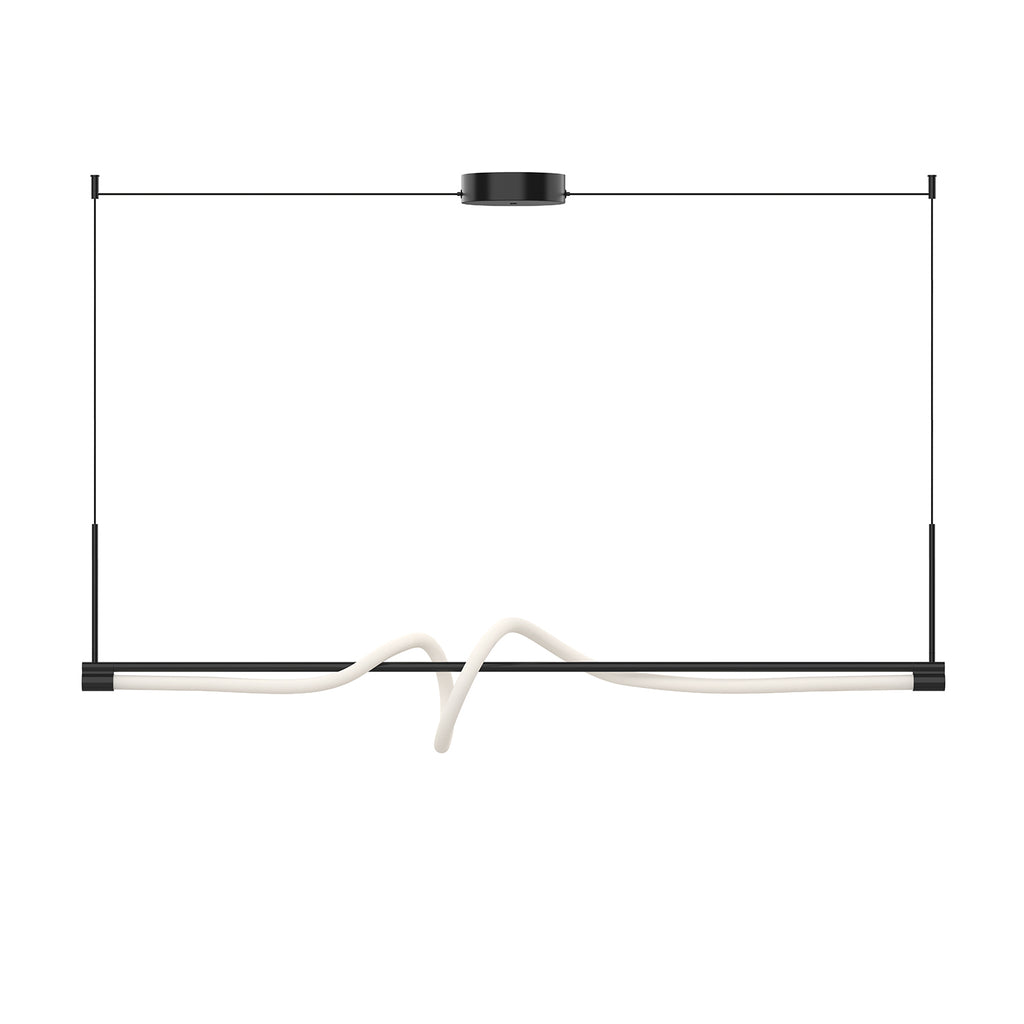 Cursive Linear Chandelier - Light House Co.
