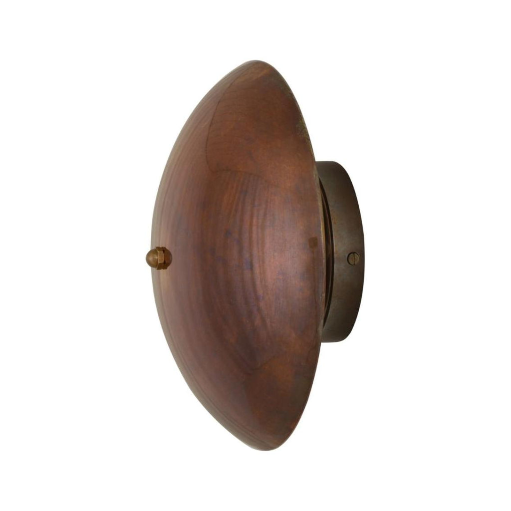 Luqa Vintage Dish Wall Light - Light House Co.