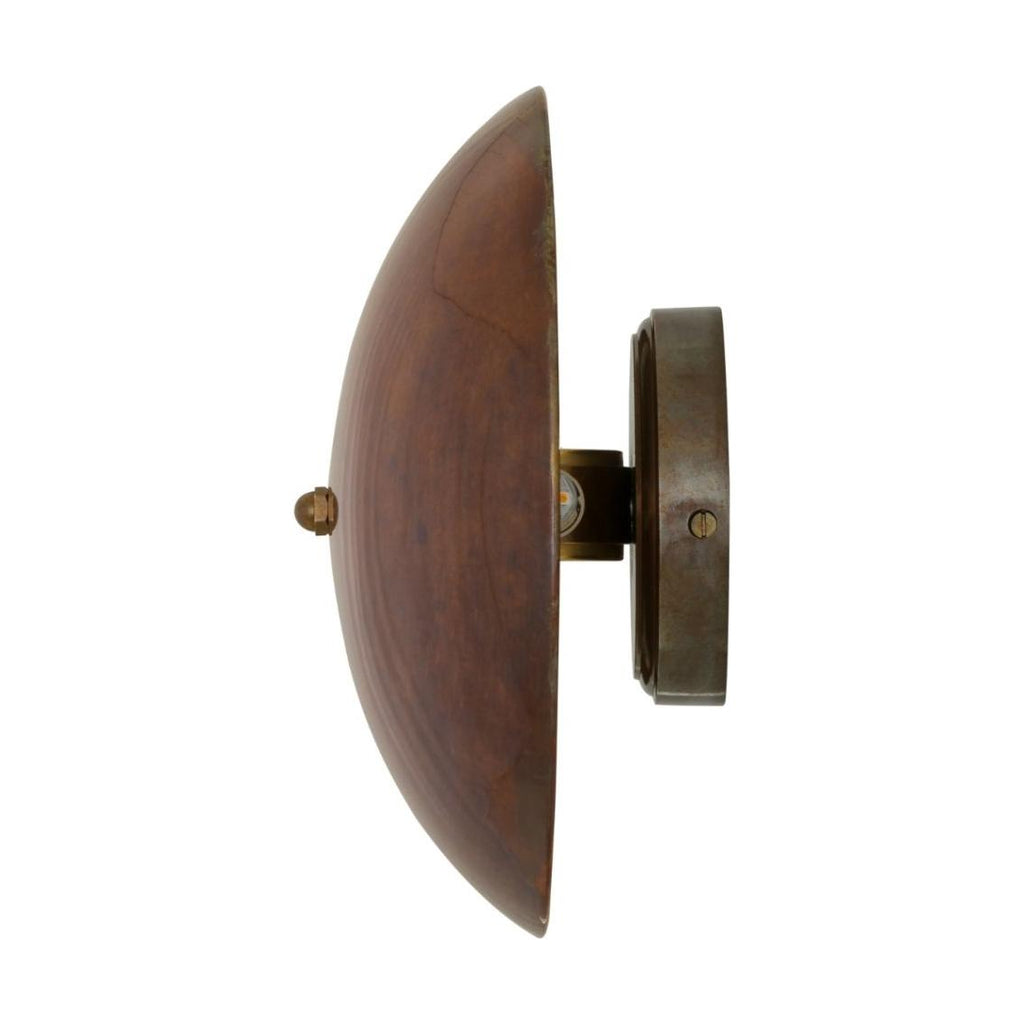 Luqa Vintage Dish Wall Light - Light House Co.