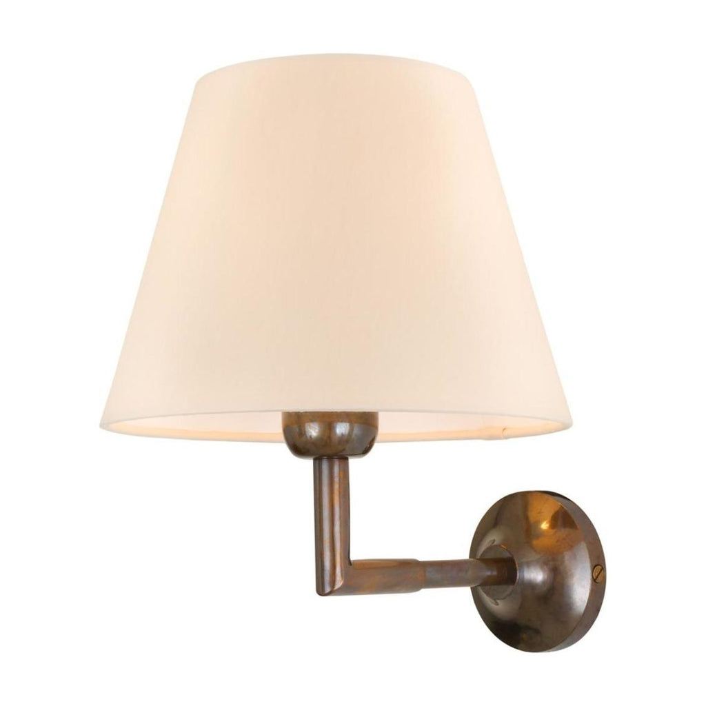 Kilkee Modern Wall Light with Empire Fabric Shade - Light House Co.