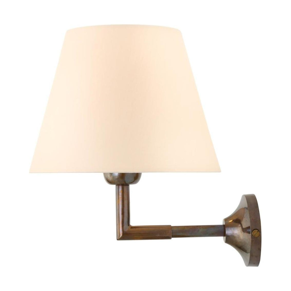Kilkee Modern Wall Light with Empire Fabric Shade - Light House Co.