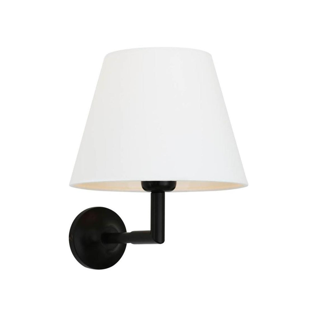Kilkee Modern Wall Light with Empire Fabric Shade - Light House Co.
