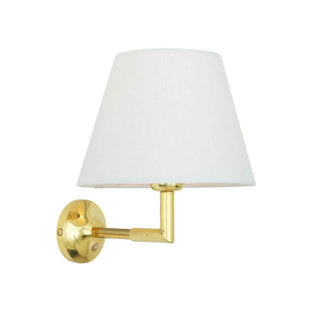 Kilkee Modern Wall Light with Empire Fabric Shade - Light House Co.
